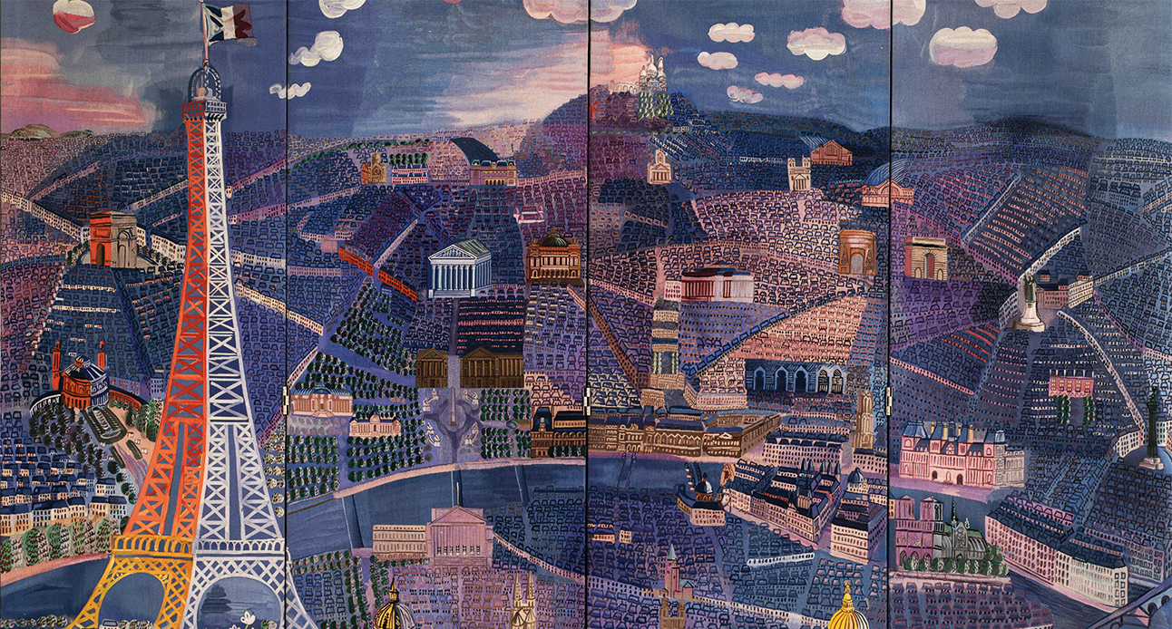 paravent raoul dufy2 Paravent Raoul Dufy Paris