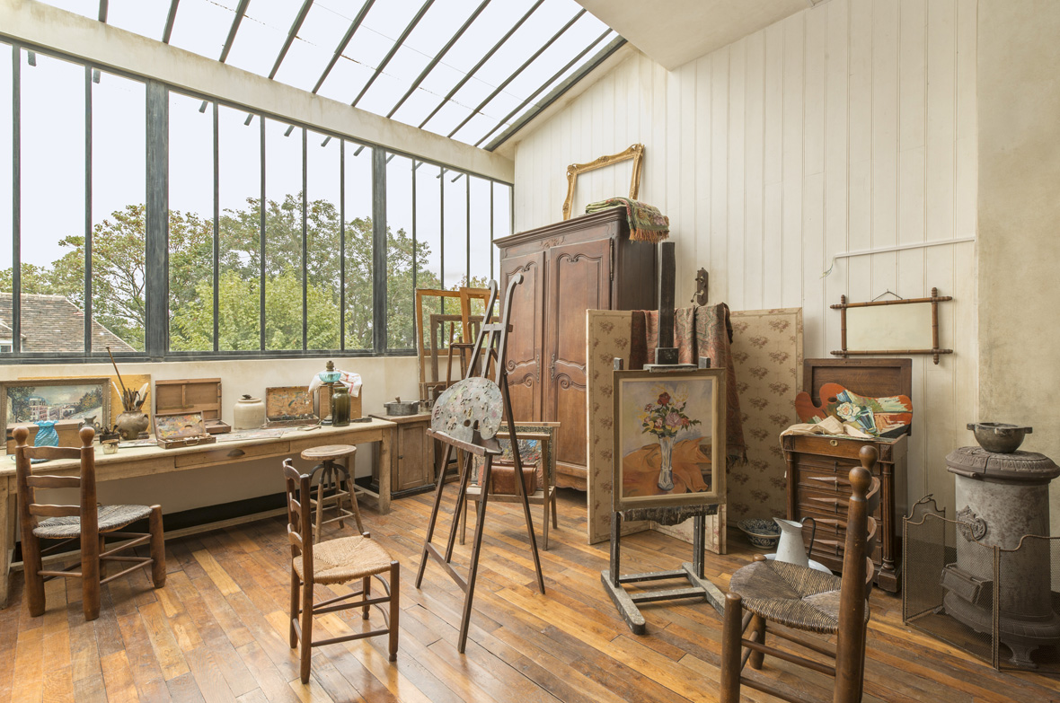 L'atelier-appartement, Chez Valadon et Utrillo au musée de Montmartre