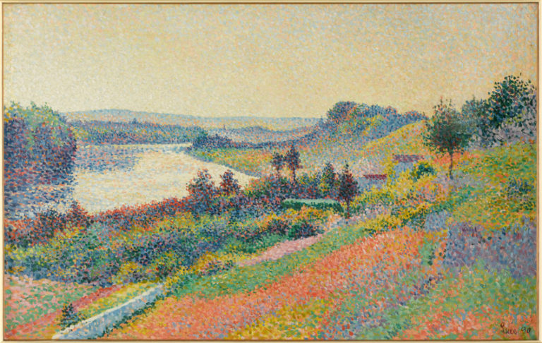 La Seine à Herblay,1890, huile sur toile, 50,3 x 79,3 cm, Paris, musée d’Orsay (C) GrandPalaisRmn (musée d'Orsay) / Hervé Lewandowski